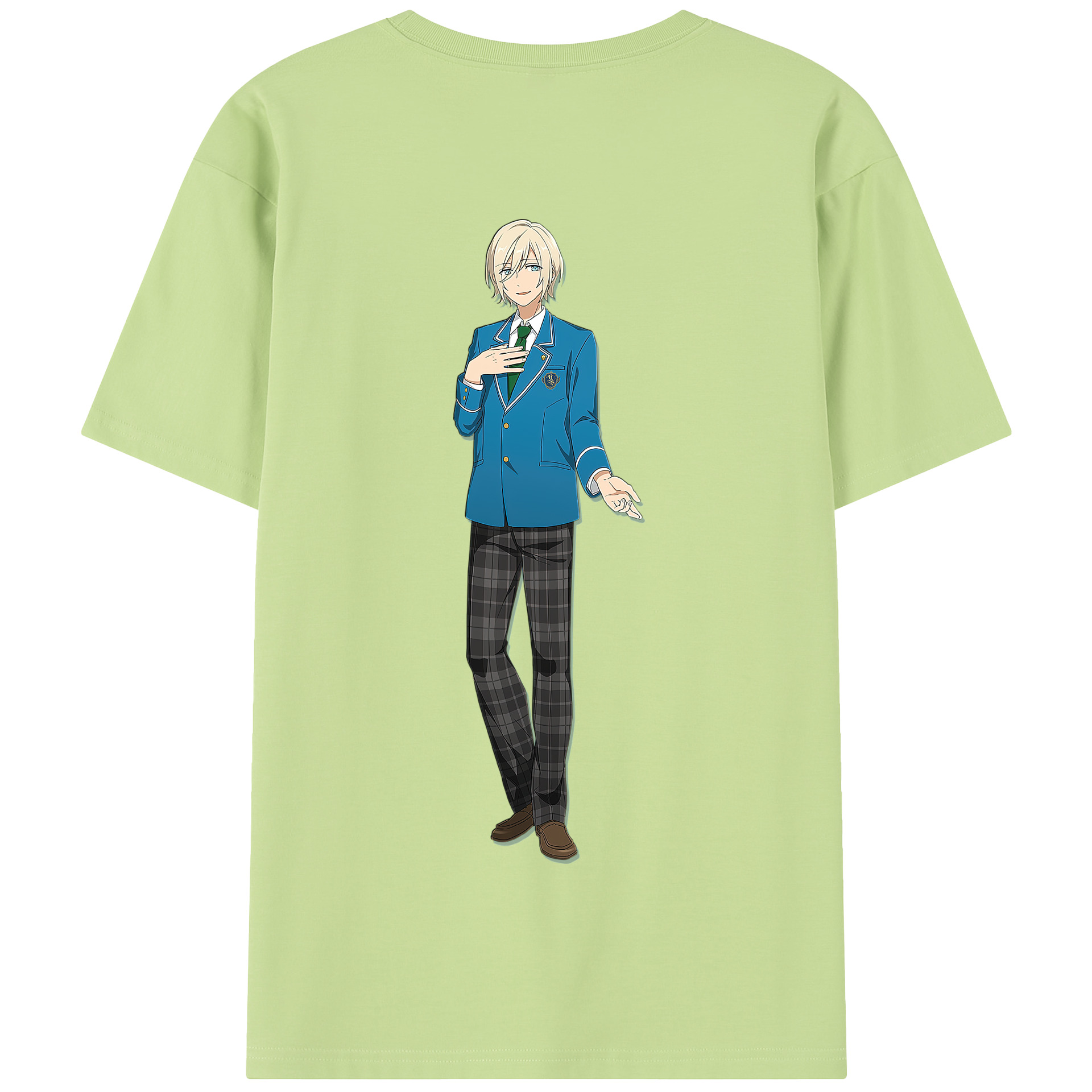 （画像用） あんさんぶるスターズ! Ensemble Stars 綿100％半袖Tシャツ（背面プリント）